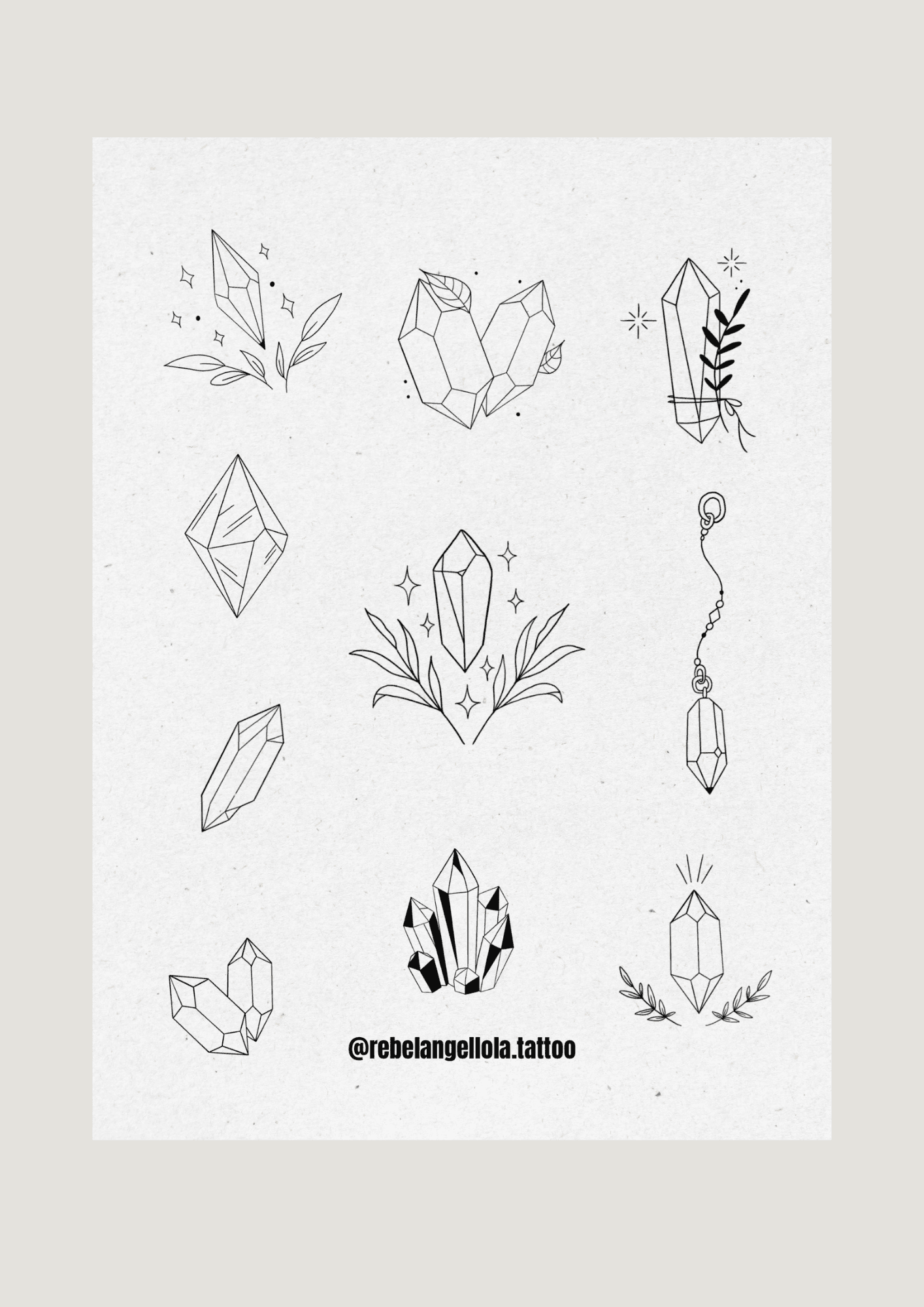 Wanna Do Sheet – Kristalle